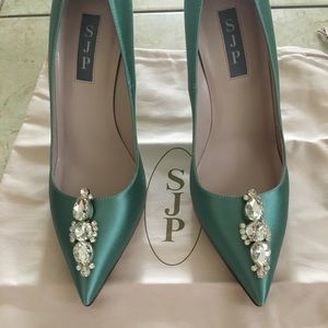 SARAH JESSICA PARKER SJP COCOON SATIN PUMPS